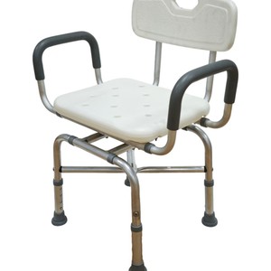 Chaise de douche Good Partner en alliage d'aluminium avec accoudoirs pour personnes âgées, adultes et femmes enceintes - Product Image 4