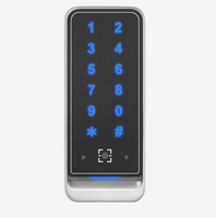 Lector de Tarjetas RFID con Código QR, Teclado Táctil Metálico, 13.56MHZ WG26 / 34 /66