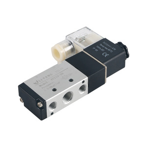 ลี่หยาง 4V210-08 โซลินอยด์วาล์ว 2 ตำแหน่ง 5 ทาง ควบคุมลมสำหรับใช้งานเชิงกล - Product Image 1