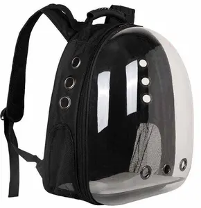 पालतू वाहक बैग अंतरिक्ष कैप्सूल बिल्लियों और पिल्लों के लिए बुलबुला पारदर्शी बैग