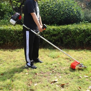 <span class=keywords><strong>Tondeuse</strong></span> à gazon à <span class=keywords><strong>essence</strong></span>, outil de jardin multifonctionnel, <span class=keywords><strong>tondeuse</strong></span> à gazon à moteur à deux temps, à suspension latérale, à <span class=keywords><strong>huile</strong></span> mixte, 1500w, 40.1cc - Product Image 3