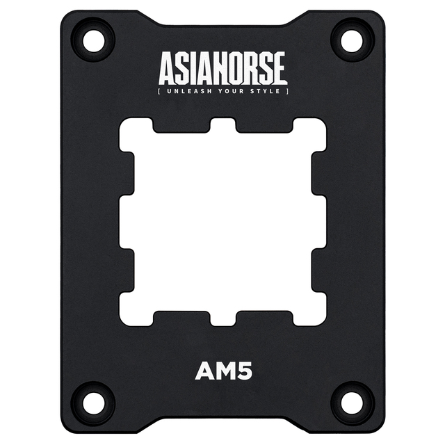 ASIAHORSE New Design CPU Contact Frame Anti-Bending Buckle Bending Corrector Fixed Backplane for AM5 LGA 1700 in Stock