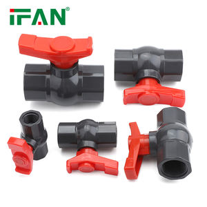 IFAN OEM ODM <span class=keywords><strong>PVC</strong></span> 파이프 물 밸브 플라스틱 볼 밸브 <span class=keywords><strong>PVC</strong></span> 볼 밸브를 사용하여 내구성 - Product Image 4
