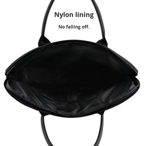 حقيبة مستندات أنيقة مخصصة للأعمال بحجم A4، حقيبة لابتوب سميكة، حقيبة يد مقاومة للماء ذات سعة كبيرة - Product Image 2