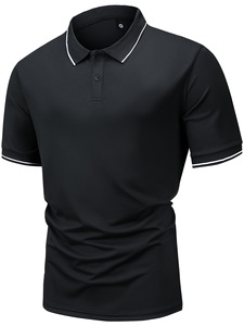 T-shirt da Golf Estiva alla Moda con Colletto e Maniche Corte per <span class=keywords><strong>Uomo</strong></span> e Camicia POLO Casual Business - Product Image 2