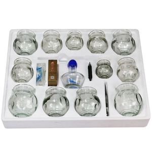 12 مجموعة حجامة طبية من الزجاج علاج بالحجامة بفنتوسا بالنار - Product Image 2