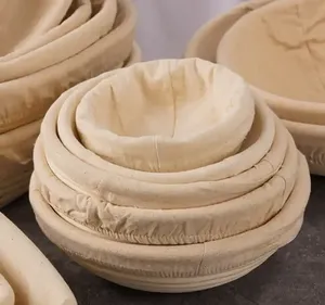 Superbaking Bread Proofing Basket Set Round 9" Sourdough Proofing Basket for Bread Making Tools Supplies - Product Image 3