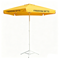 Parasol de plage pliable robuste en tissu Oxford 210D, grand format, pour publicité et cadeaux promotionnels personnalisés