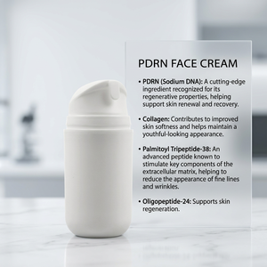 Crème pour le visage, crème réparatrice de nuit innovante, PDRN, caféine, huile de jojoba, acide hyaluronique, 50 ml, marque privée, 100% hydratant, anti-âge - Product Image 3