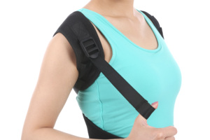 Contrôle de la posture des patients souffrant d'une légère cyphose avec bande de fixation de la clavicule et fixation des fractures de la clavicule et des os scapulaires - Product Image 5