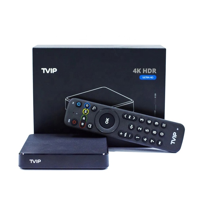 TVIP 4K Smart Set Top Box 605 SE with Amlogic S905W2 Quad Core Processor Linux & Android 11.0 Dual OS 2.4/5G WIFI