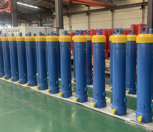 עגורני משאית מרים הידראולי צילינד ארוך גליל הידראולי עבור משאית המזבלה - Product Image 3