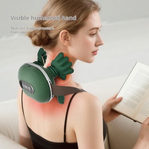 Almohada de masaje transfronteriza para hombros y cuello, masajeador cervical y trapezius con función de amasamiento, USB sin escobillas, ideal para regalo. - Product Image 1