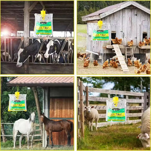 Bolsas Trampa para Moscas Desechables - Atrapa Moscas No Tóxico para Interiores y Exteriores, para el Hogar, Granja, Huerto - No Se Necesitan Pesticidas - Product Image 6