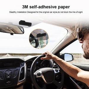 Camera Hành Trình Giả Trong Nhà Xe Hơi Không Dây An Ninh Giả Kèm Nhãn Dán Cảnh Báo Đèn LED Đi Kèm - Product Image 4