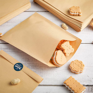 Biodegradabile bianco cera oleata materiale cornetto ciambella toast baguette hamburger kraft notizie sacchetto di imballaggio del pane di carta per alimenti - Product Image 5