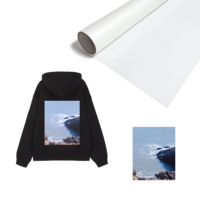 Film PET DTF en gros, film de transfert thermique à haute adhérence pour imprimantes DTF, taille personnalisée prise en charge pour l'impression sur tissu