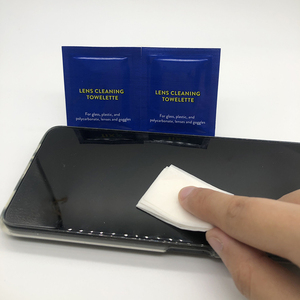 Emballage personnalisé de lingettes de nettoyage de lentilles jetables <span class=keywords><strong>sans</strong></span> <span class=keywords><strong>alcool</strong></span> pour lunettes - Product Image 5
