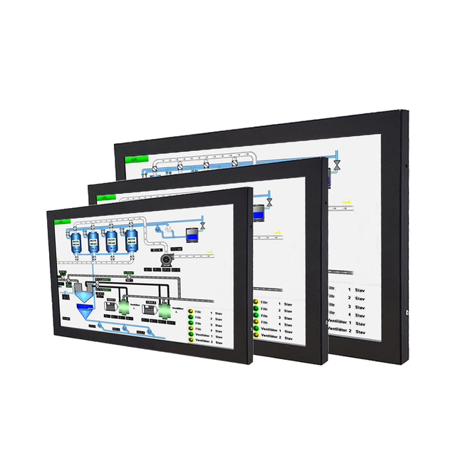 Custom 10.1 Inch Rugged Panel Touchscreen Display Industrial Capacitive HD for TFT IPS LCD Monitor with USB Interface