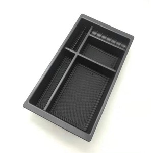 Chevrolet Armrest Box Storage Organizer Plastic Insert Center Console Tray For <b>Car</b> <b>Interior</b> Use - Product Image 3