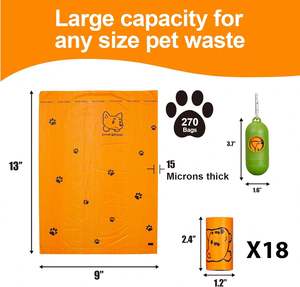 High Quality 2026 New Design <b>Biodegradable</b> Pet <b>Poop</b> <b>Bag</b> Customized <b>Poop</b> <b>Bag</b> for <b>Dog</b> Custom Label - Product Image 3