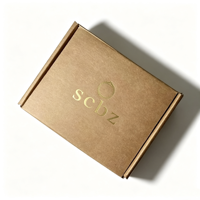 Individuell Bedruckte Wasserdichte Starre Faltbare Wellpappe-Geschenkbox für den Versand Kundenspezifische Farbdrucke für Lebensmittel Schmuck Schuhe