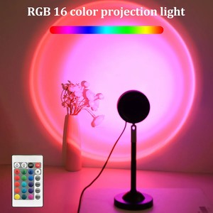 Luz Nocturna de Proyección Ambiental con Efecto Atardecer USB para Decoración del Hogar, Iluminación Relajante para Dormitorio y Sala de Estar - Product Image 6