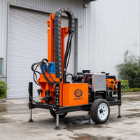 Machine de forage personnalisée, machine de forage de puits portable, plateformes de forage de puits d'eau, alimentation en eau sur chantier