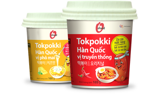 Precio al por mayor: O'Food Tokpokki (Taco de Arroz Instantáneo en Vaso) de 105g, Sabor a Comida Callejera Coreana, Alta Calidad - Product Image 5