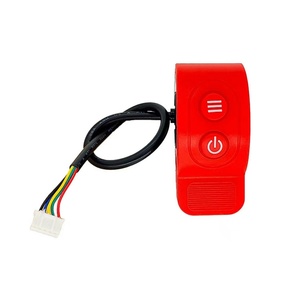 Pièces détachées pour trottinette électrique HX X8 X9 : Bouton de commande de vitesse d'origine rouge pour trottinettes électriques X8 X9 - Product Image 1