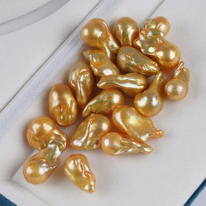 Perlas Barrocas Grandes de Agua Dulce Naturales de 14-17 mm, Perlas Sueltas Irregulares para Hacer Collares y Pulseras, Accesorios de Bricolaje, Venta al por Mayor en Zhuji - Product Image 5