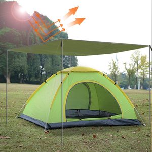 Wuqi — hamac de camping en Nylon 210T 70D, équipement d'extérieur avec <span class=keywords><strong>moustiquaire</strong></span> et bâche de pluie - Product Image 3