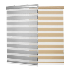 High Quality Polyester Double-layer Soft Yarn Curtain Roll Suitable for Bathrooms Kitchens Balconies