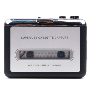 Convertidor de casete USB, cinta de casete <span class=keywords><strong>a</strong></span> <span class=keywords><strong>MP3</strong></span>/<span class=keywords><strong>WAV</strong></span>, reproductor de música de audio digital, convertidor de grabadoras y reproductores de casete - Product Image 2