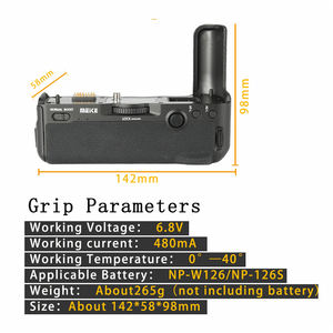 Meike X-T3 Pro Battery Grip dengan 2.4G <span class=keywords><strong>Wireless</strong></span> <span class=keywords><strong>Remote</strong></span> untuk <span class=keywords><strong>Fujifilm</strong></span> Fuji X-T3 Kamera Holder Handle Grip - Product Image 2