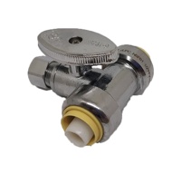 Vanne de coupure de pression dula pour robinet de plomberie, pour connexion rapide, en laiton, livraison gratuite