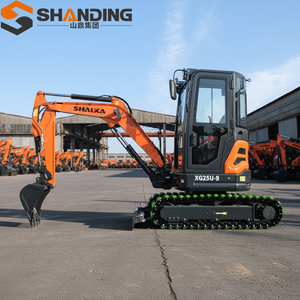 Venta directa de fábrica: Mini excavadora económica de 2.5t, excavadora hidráulica de orugas, excavadora agrícola china, mini excavadora. - Product Image 1
