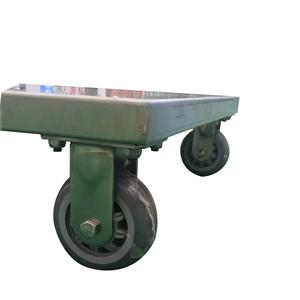 Carro de manipulación de almacén desmontado de acero personalizado, carro de plataforma resistente - Product Image 6