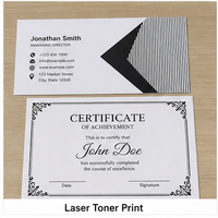 Rouleau de feuille d'or pour imprimante laser, pour plastifieuse thermique, cartes de visite, certificats, invitations, dorure métallique PET