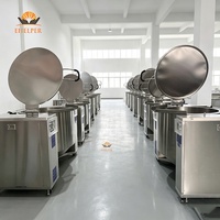 Olla de Cocción Inclinable de Inducción de Alta Resistencia Directa de Fábrica con Temporizador de 8 Velocidades y Control de Temperatura para Hervidor Comercial
