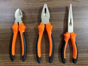 Un bon prix et une bonne qualité Pince combinée en acier de 8 pouces <span class=keywords><strong>20</strong></span> cm avec poignée de coussin durable et confortable - Product Image 3