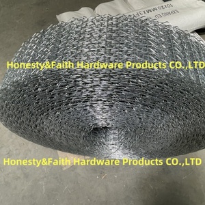 HANGSHUN Grillage soudé renforcé en acier galvanisé à chaud 8 brins, maille 25,4x67mm, diamètre du fil 1,6-2,8mm pour gaz - Product Image 3