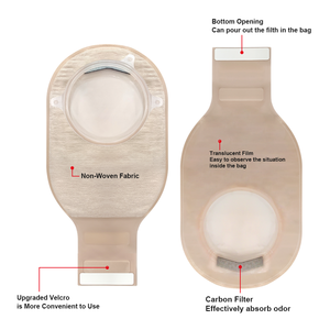 <span class=keywords><strong>Bolsa</strong></span> de Viaje <span class=keywords><strong>para</strong></span> Estoma de Colostomía Personalizada Risenmed, Reutilizable, Drenable, Opaca, 2 Piezas, <span class=keywords><strong>Bolsa</strong></span> de Ostomía <span class=keywords><strong>Convexa</strong></span> - Product Image 2