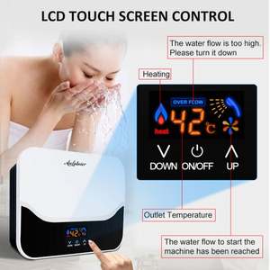 Ducha sin tanque 3.5kw Calentador De Agua Caliente Instantneo 220 Vcalentadores De Agua Calentador De Agua portátil sin tanque 220 V - Product Image 6