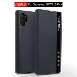 <span class=keywords><strong>2023</strong></span> fenêtre coulissante Flip smart housse en cuir coque de téléphone pour samsung S23 Ultra S23FE A53 <span class=keywords><strong>A73</strong></span> sommeil éveillé - Product Image 4