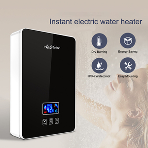 เครื่องทำน้ำอุ่นอัจฉริยะ 6KW ระดับพรีเมียม เหมาะสำหรับห้องน้ำในครอบครัว ควบคุมผ่านแอพ WiFi พร้อมหน้าจอ LED แบบไร้ถัง - Product Image 2