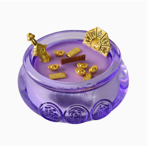 Vela Aromática Purple Qi East Coming Treasure Bowl, Adorno de Incienso de Estilo Antiguo, Fragancia Duradera para Dormitorio, Creativo - Product Image 4