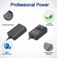 Adaptateur secteur 5V 3A 12W à 6 protections, prise murale US, transformateur noir mat de qualité supérieure pour caméra CCTV, routeur, utilisation sécurisée