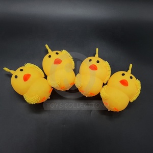 Haute qualité enfants allument TPR presser mignon canards jouets jaune caoutchouc canard jouet 80mm EN71 certifié 3 ans et plus - Product Image 6