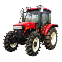 Harga Traktor Pertanian 4WD Bermesin Yuchai 110HP Merek WORLD